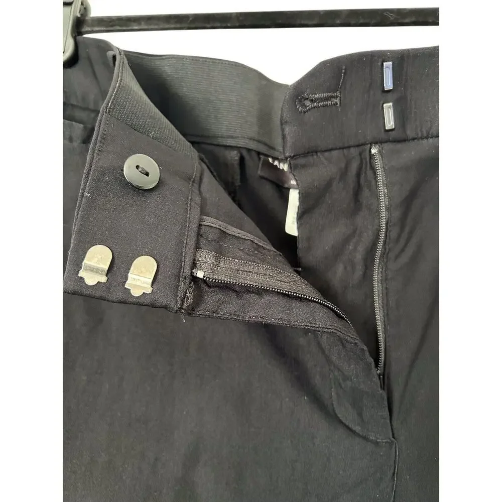 Lane Bryant‎ Shorts Womens Size 20 Black Rayon Blend High Rise Stretch Bermuda